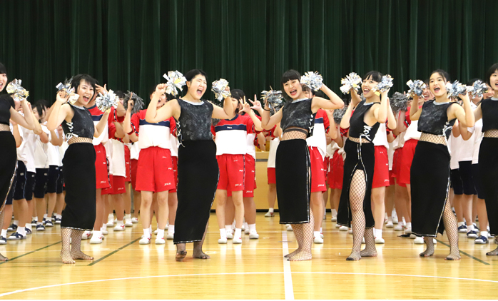 「スペシャル応援合戦」 - 仁愛女子高等学校 | お知らせ / イベント | 仁愛女子高等学校