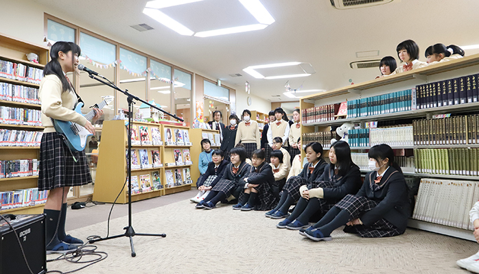 「ライブラリーライブ(器楽部)」 - 仁愛女子高等学校 | お知らせ / イベント | 仁愛女子高等学校