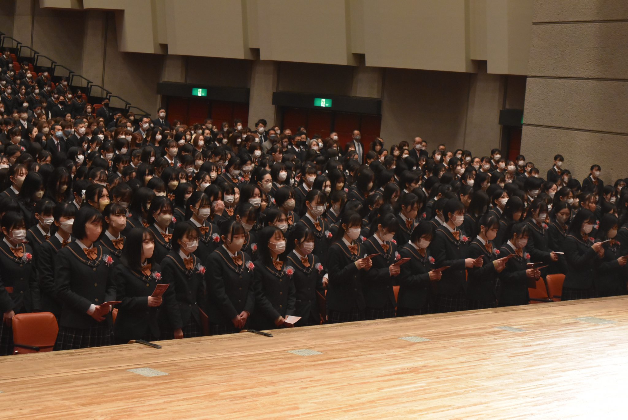 令和4年度卒業証書授与式 - 仁愛女子高等学校 | お知らせ / イベント | 仁愛女子高等学校