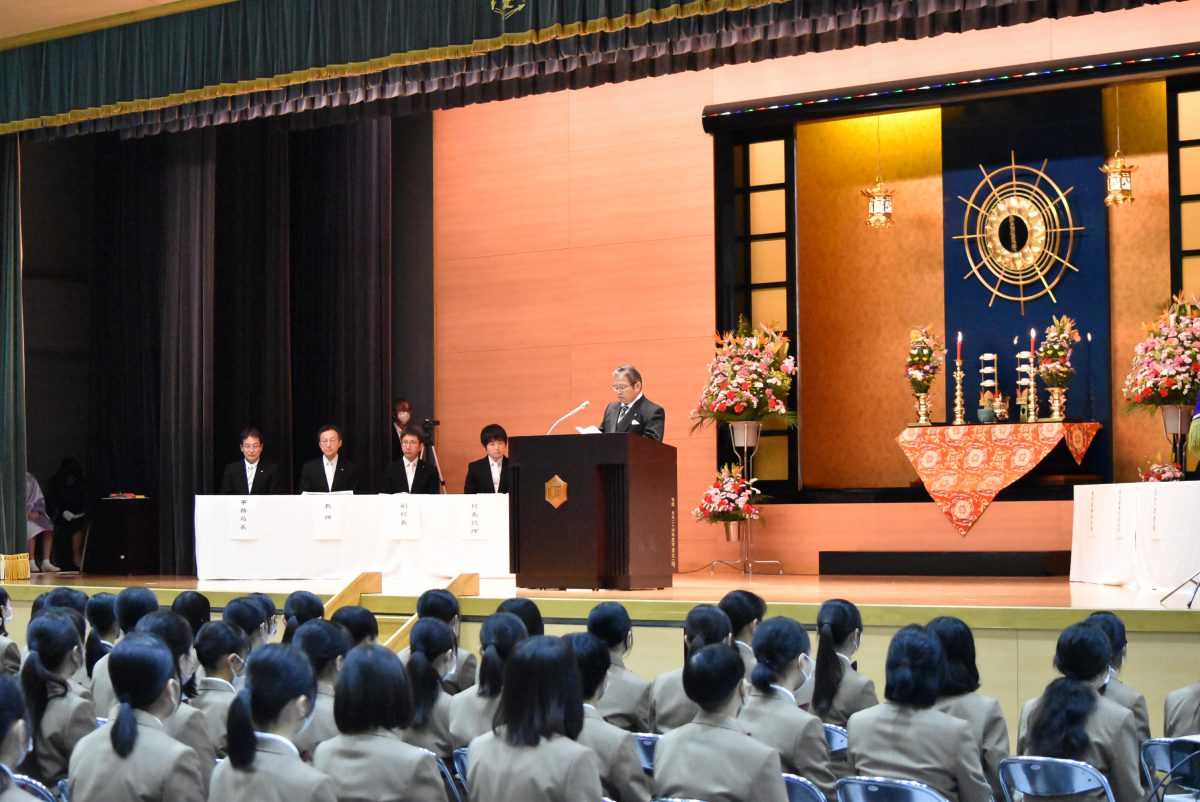 入学式 - 仁愛女子高等学校 | お知らせ / イベント | 仁愛女子高等学校