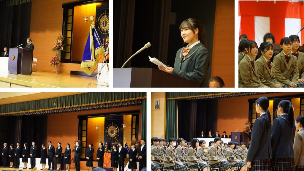 令和六年度入学式 - 仁愛女子高等学校 | お知らせ / イベント | 仁愛女子高等学校