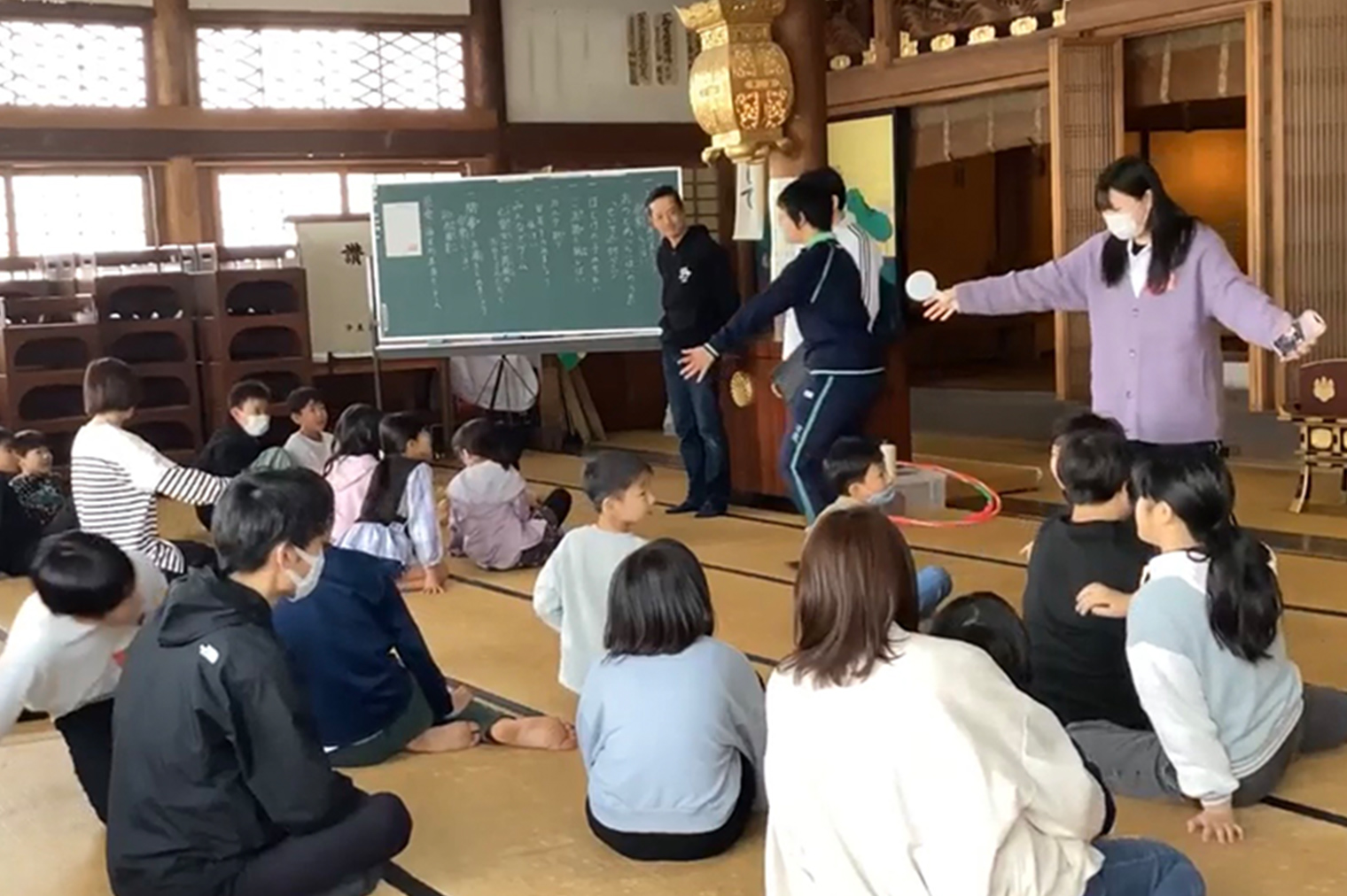 宗教部 こどもレクリエーションクラブの活動