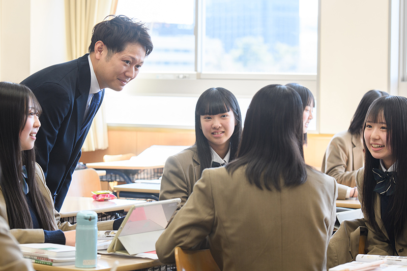 女子のための、独自の学力アップ指導